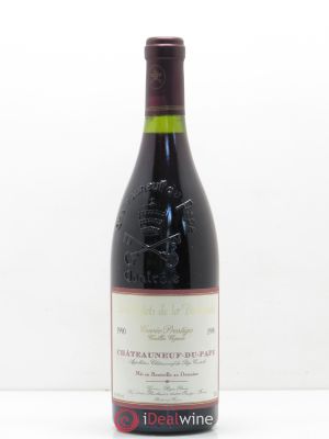 Châteauneuf-du-Pape Les Galets de La Berthaude cuvée Prestige Vieilles Vignes Roger Perrin 1990 - Lot of 1 Bottle