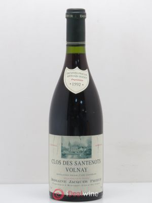Volnay 1er Cru Clos des Santenots Jacques Prieur (Domaine)  1992 - Lot de 1 Bouteille
