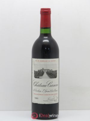 Château Canon 1er Grand Cru Classé B  1981 - Lot of 1 Bottle