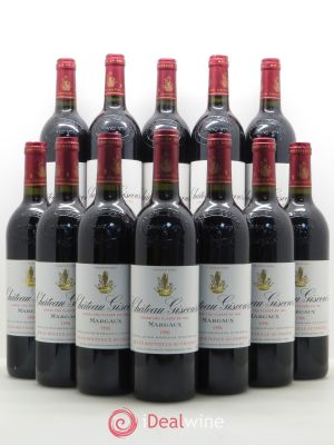 Château Giscours 3ème Grand Cru Classé (no reserve) 1996 - Lot of 12 Bottles