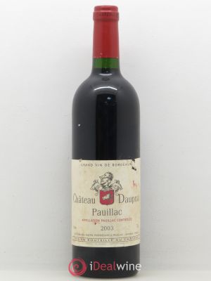 Pauillac Château Dauprat (no reserve) 2003 - Lot of 1 Bottle