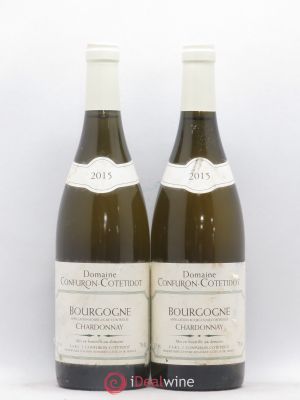 Bourgogne Chardonnay Confuron Cotetidot (no reserve) 2015 - Lot of 2 Bottles