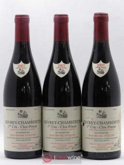 Gevrey-Chambertin 1er Cru Clos Prieur Domaine Guillon (no reserve) 2007 - Lot of 3 Bottles