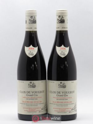 Clos de Vougeot Grand Cru Domaine Guillon (no reserve) 2006 - Lot of 2 Bottles