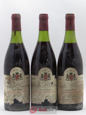 Nuits Saint-Georges Domaine Magnien (no reserve) 1986 - Lot of 3 Bottles