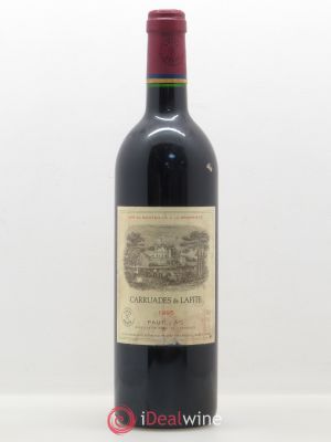 Carruades de Lafite Rothschild Second vin (sans prix de réserve) 1995 - Lot de 1 Bouteille