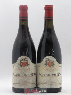 Charmes-Chambertin Grand Cru Geantet-Pansiot (sans prix de réserve) 1986 - Lot de 2 Bouteilles