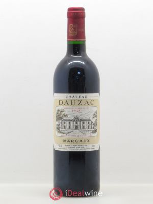 Château Dauzac 5ème Grand Cru Classé (no reserve) 1995 - Lot of 1 Bottle