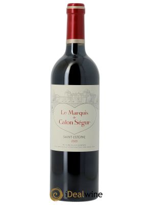 Marquis de Calon Second Vin 2020 - Lot de 1 Bottiglia