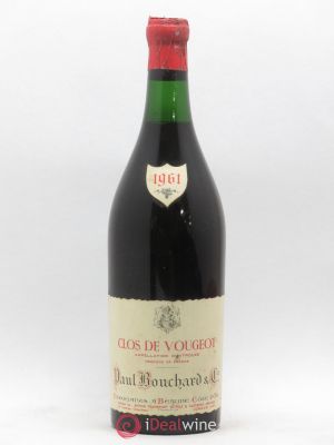 Clos de Vougeot Grand Cru Paul Bouchard 1961 - Lot of 1 Bottle