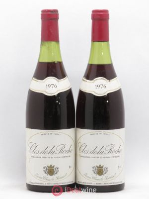 Clos de la Roche Grand Cru Jean Claude Boisset 1976 - Lot of 2 Bottles
