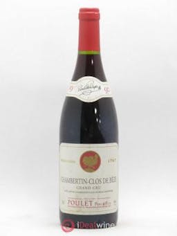 Chambertin Clos de Bèze Grand Cru Poulet Père et Fils 1990 - Lot of 1 Bottle