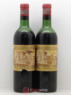 Château Ducru Beaucaillou 2ème Grand Cru Classé  1965 - Lot of 2 Bottles