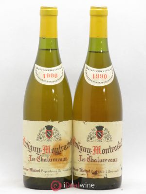 Puligny-Montrachet 1er Cru Les Chalumeaux Pierre Matrot 1990 - Lot of 2 Bottles