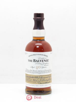 Whisky Single Malt Scotch The Balvenie 40 ans  - Lot of 1 Bottle