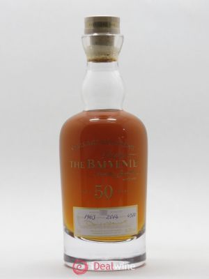 Whisky The Balvenie 50 Years Old Single Malt Scotch Whisky Distillery Banffshire David C Stewart  - Lot of 1 Bottle