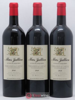 Coteaux du Languedoc - Terrasses du Larzac Mas Jullien Autour de Jonquières Olivier Jullien  2018 - Lot of 3 Bottles