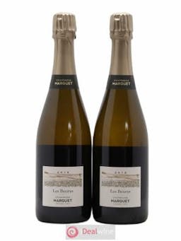 Champagne Marguet - Les Beurys Zéro Dosage 2016 - Lot de 2 Bouteilles