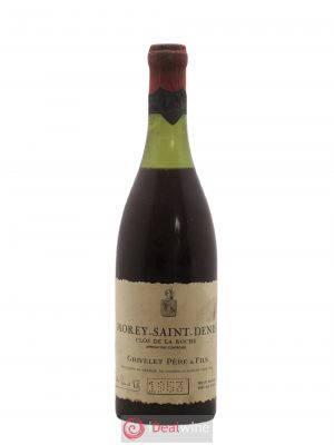 Morey Saint-Denis 1er Cru Clos de la Roce Grivelet Pere Et Fils 1953 - Lot of 1 Bottle