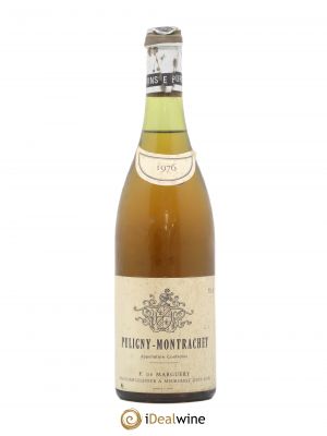 Puligny-Montrachet Négociant De Marguery (no reserve) 1976 - Lot of 1 Bottle
