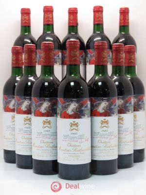 Château Mouton Rothschild 1er Grand Cru Classé  1985 - Lot of 12 Bottles