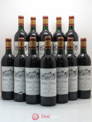 Château Bellegrave Cru Bourgeois  1989 - Lot of 12 Bottles