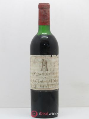 Château Latour 1er Grand Cru Classé  1970 - Lot of 1 Bottle