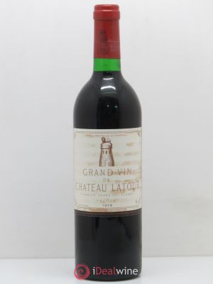 Château Latour 1er Grand Cru Classé  1976 - Lot de 1 Bouteille