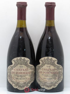 Pommard Château de Pommard  1977 - Lot of 2 Bottles