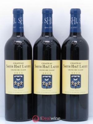 Château Smith Haut Lafitte Cru Classé de Graves  2013 - Lot of 3 Bottles