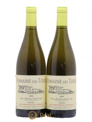 IGP Vaucluse (Vin de Pays de Vaucluse) Domaine des Tours Emmanuel Reynaud CLairette 2019 - Lot de 2 Bouteilles
