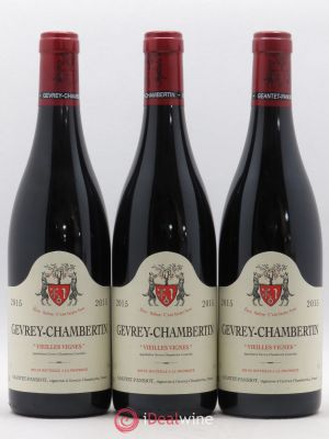 Gevrey-Chambertin Vieilles vignes Geantet-Pansiot  2015 - Lot of 3 Bottles