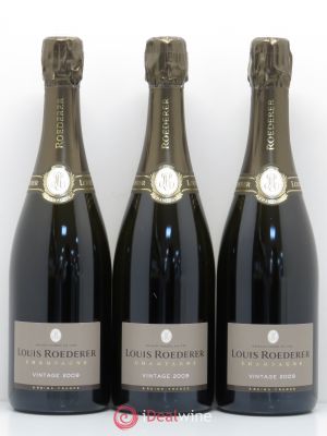 Brut Louis Roederer  2009 - Lot of 3 Bottles