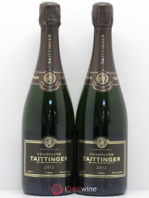 Brut Champagne Taittinger  2012 - Lot de 2 Bouteilles