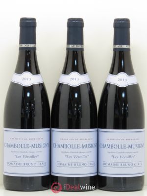 Chambolle-Musigny Les Veroilles Bruno Clair (Domaine)  2013 - Lot of 3 Bottles