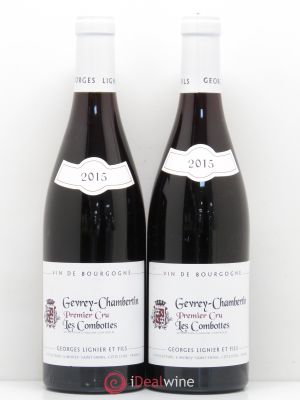 Gevrey-Chambertin 1er Cru Les Combottes Domaine Georges Lignier 2015 - Lot of 2 Bottles