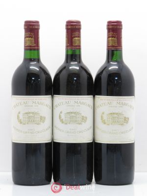 Château Margaux 1er Grand Cru Classé  1985 - Lot of 3 Bottles