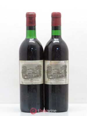 Château Lafite Rothschild 1er Grand Cru Classé  1970 - Lot of 2 Bottles