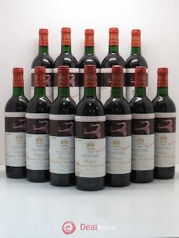 Château Mouton Rothschild 1er Grand Cru Classé  1990 - Lot of 12 Bottles