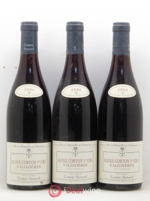 Aloxe-Corton 1er Cru Les Valozieres Comte Senard (no reserve) 2006 - Lot of 3 Bottles