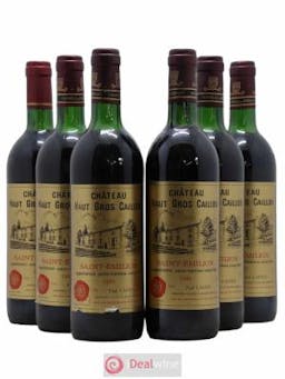 Château Haut Gros Caillou  1989 - Lot of 6 Bottles