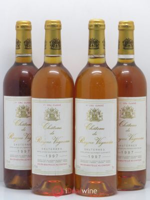 Château de Rayne Vigneau 1er Grand Cru Classé  1997 - Lot of 4 Bottles