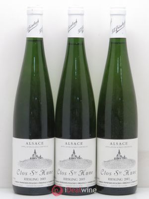 Riesling Clos Sainte-Hune Trimbach (Domaine)  2003 - Lot of 3 Bottles