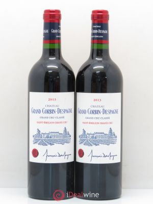 Château Grand Corbin Despagne Grand Cru Classé  2013 - Lot of 2 Bottles