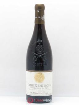 Châteauneuf-du-Pape Croix de Bois Chapoutier  2005 - Lot of 1 Bottle