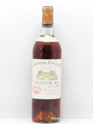 Château Caillou - Crème de Tête 2ème Grand Cru Classé  1970 - Lot de 1 Bouteille