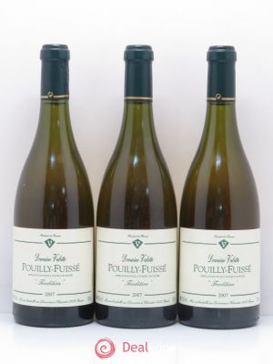 Pouilly-Fuissé Tradition Valette (Domaine)  2007 - Lot of 3 Bottles