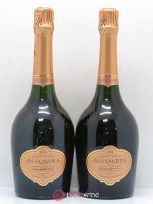Cuvée Alexandra Laurent Perrier  2004 - Lot of 2 Bottles