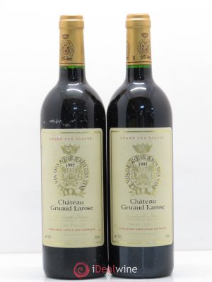 Château Gruaud Larose 2ème Grand Cru Classé  1995 - Lot of 2 Bottles