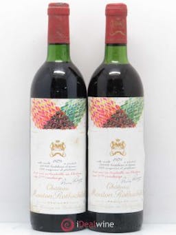 Château Mouton Rothschild 1er Grand Cru Classé  1979 - Lot of 2 Bottles